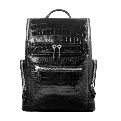 The SLS-1 Alligator Black Backpack