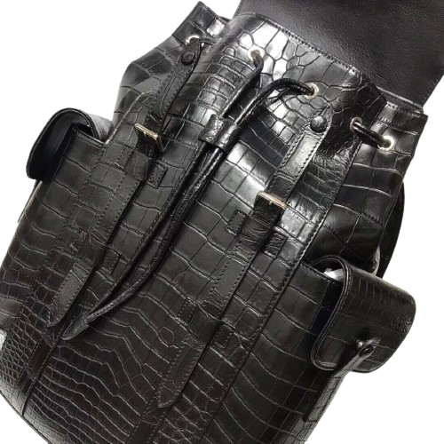 The SLE-1 Alligator Black Backpack