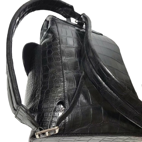 The SLE-1 Alligator Black Backpack