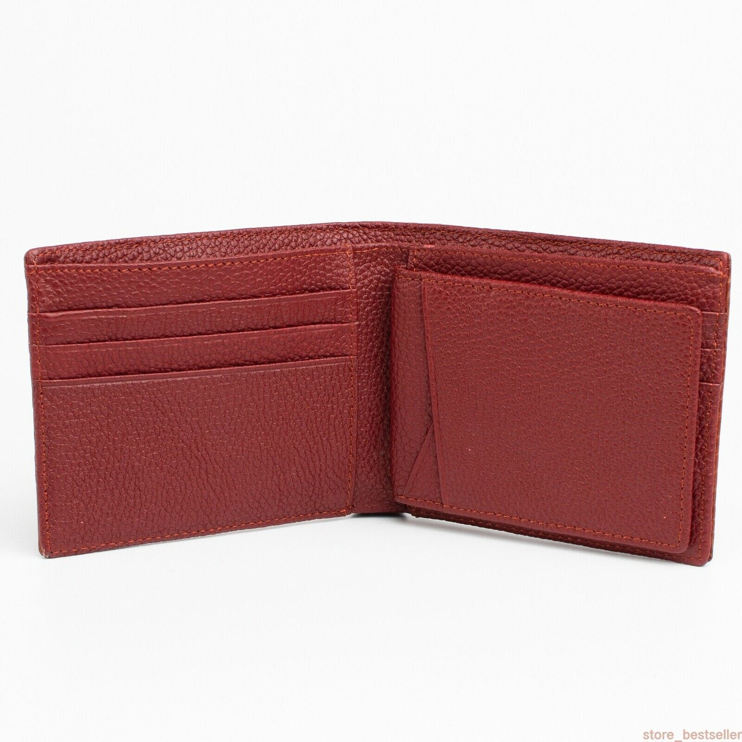 The Half Alligator Leather Bifold Wallet