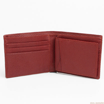 The Half Alligator Leather Bifold Wallet