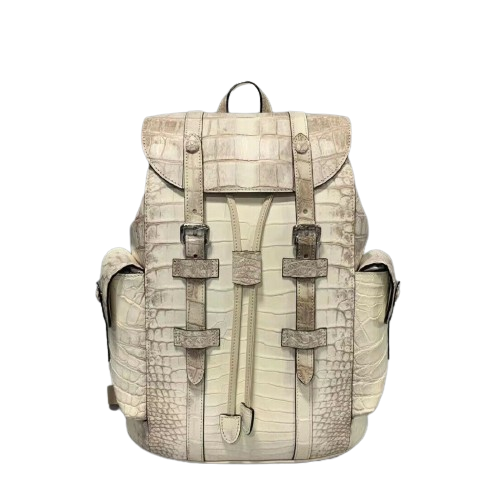 The SLE-1 Alligator Ivory Backpack